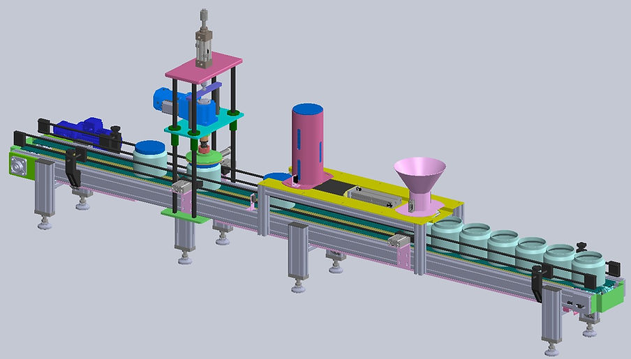 Etude et conception, prototypage, industrialisation et fabrication de machines spéciales et bancs d'essai